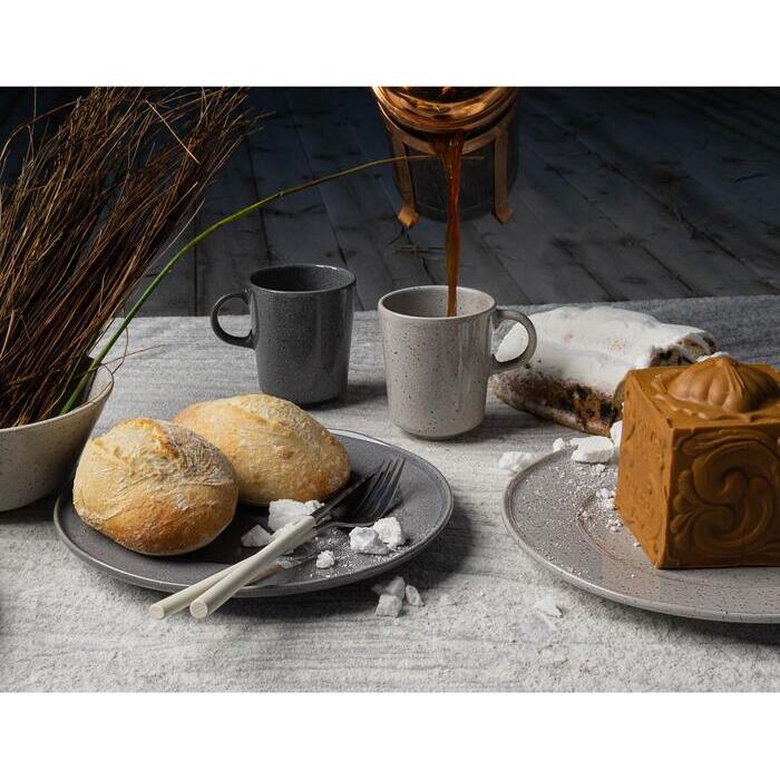 Modern House Granite White Side Plate