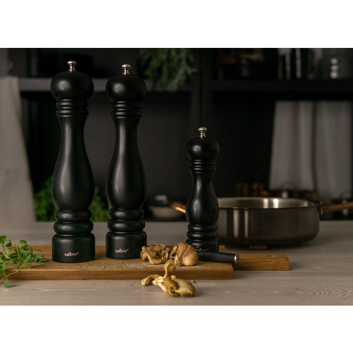 Sabor  Pepparkvarn 20 cm Matt Svart