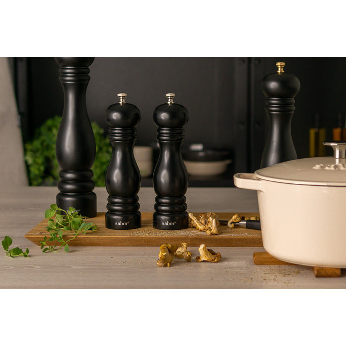 Sabor Saltkvarn 20 cm Matt Svart-Holykitchen