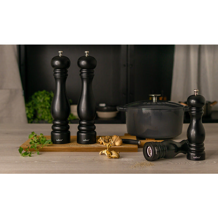 Sabor Saltkvarn 20 cm Matt Svart-Holykitchen