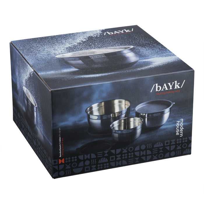 Modern House bAYk Skålset s/3 1,6/ 3/ 5,4 l-Holykitchen