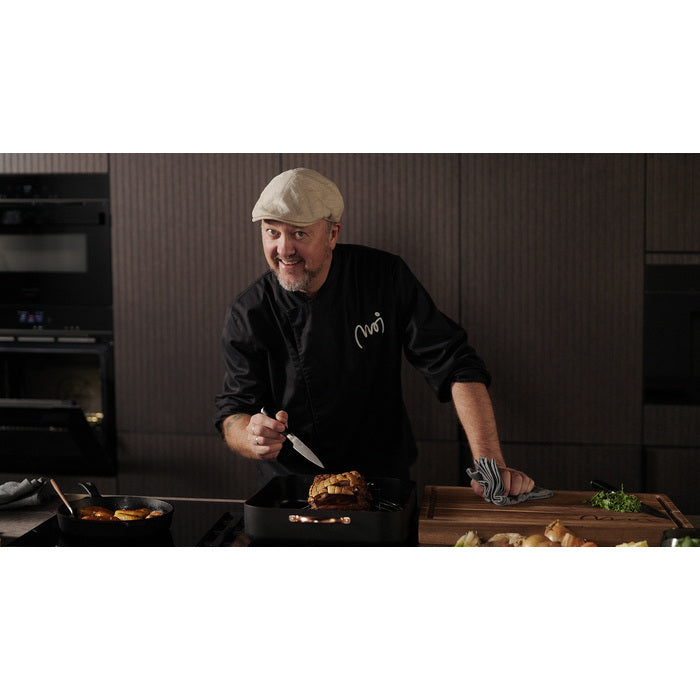 Modern House Black Copper Ugnsform med galler 8,5 l