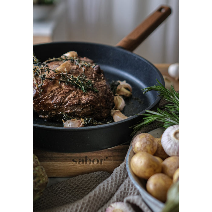 Sabor Premium Wood Stekpanna 28 cm-Holykitchen