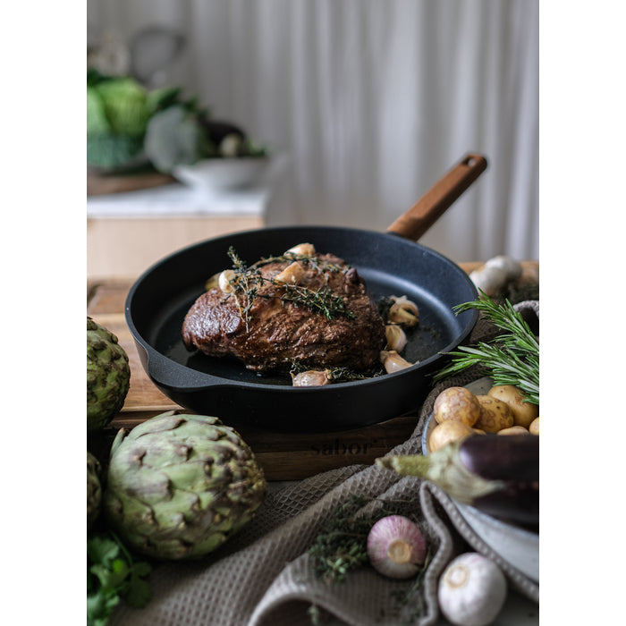 Sabor Premium Wood Stekpanna 28 cm-Holykitchen