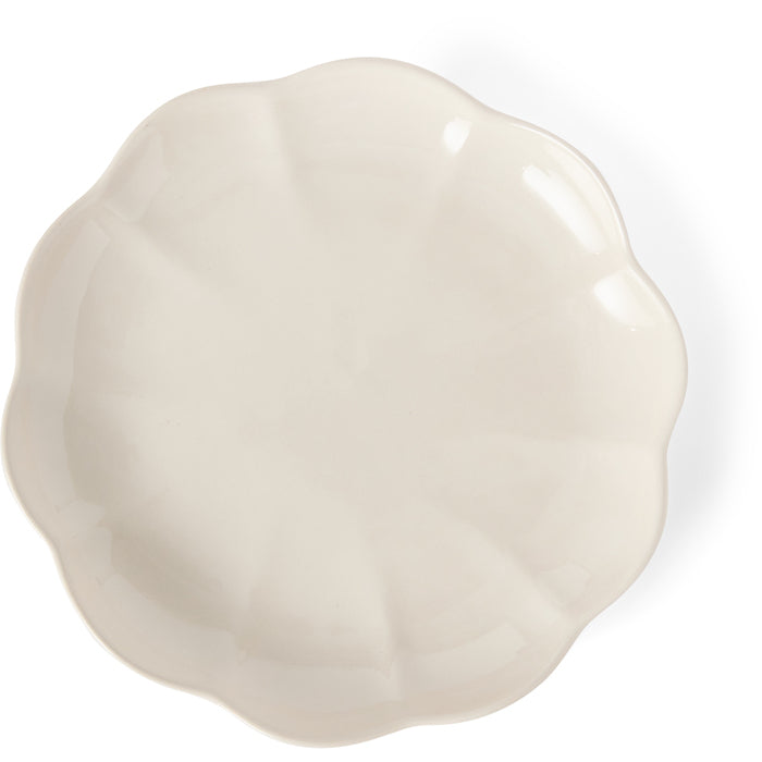 Stiernholm Lotus tallrik 22 cm creme-Holykitchen