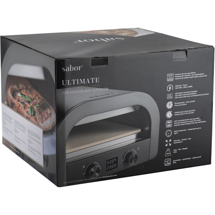 Sabor Ultimate Pizza ugn elektrisk-Holykitchen