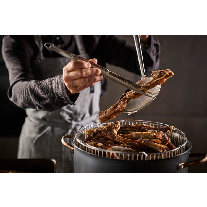 Modern House Black Copper Gryta med ångkorg 18 l-Holykitchen