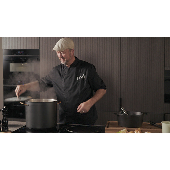 Modern House Black Copper Gryta med ångkorg 18 l-Holykitchen
