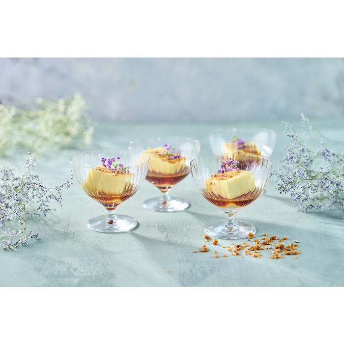 Modern House Timeless Glaskålar på fot, 4-pack 0,4 l-Holykitchen