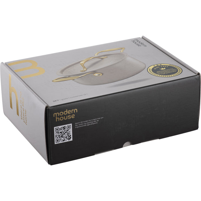 Modern House Sky Casserole 1,6 l-Holykitchen