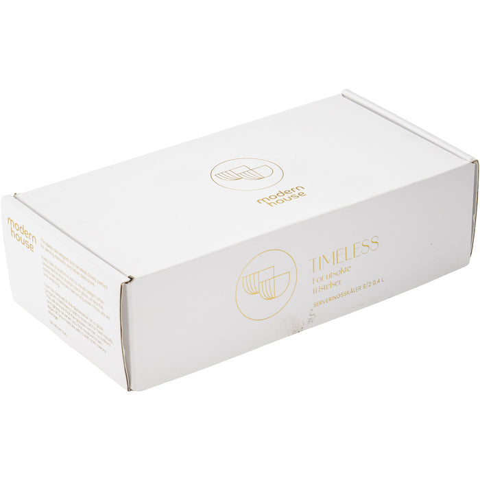 Modern House Timeless Bowl 2-pack 0,4 l-Holykitchen