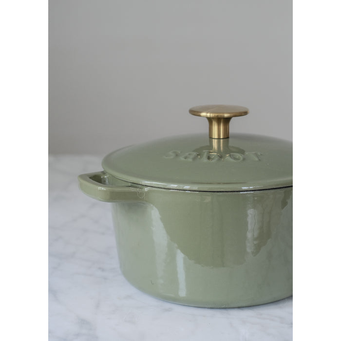 Sabor Gjutjärnsgryta 2 L oliv-Holykitchen