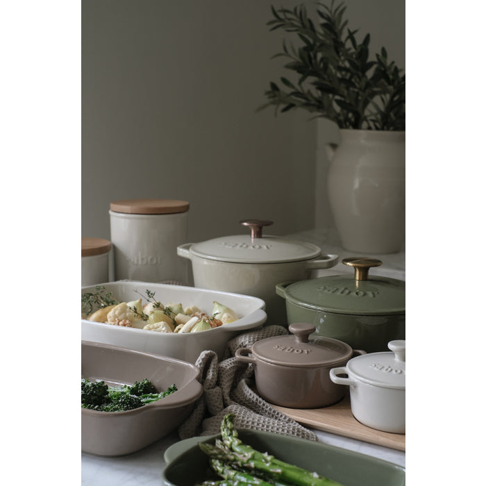 Sabor Gjutjärnsgryta 2 L oliv-Holykitchen