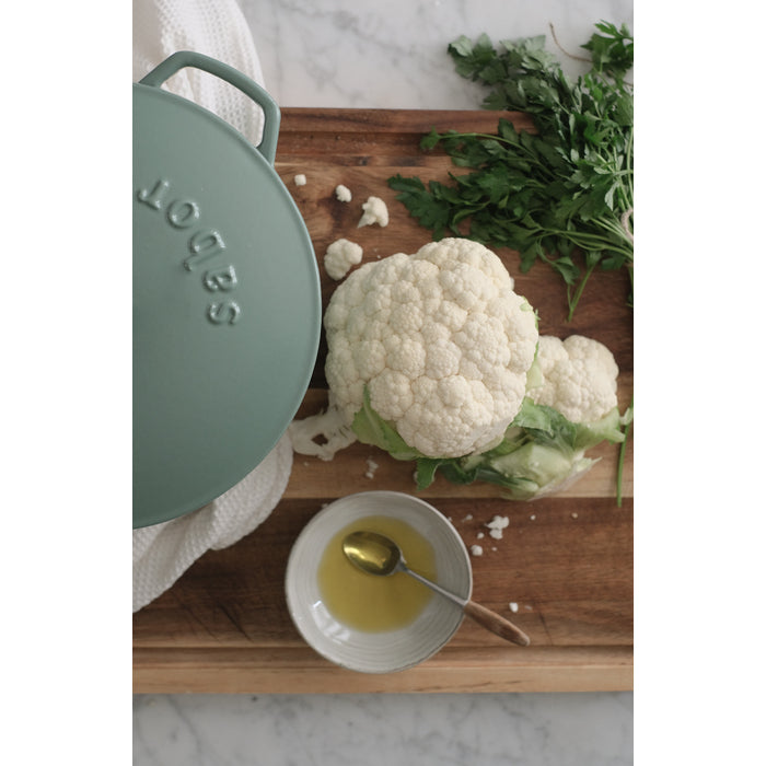 Sabor Gjutjärnsgryta 4,4 L 28 cm sea green-Holykitchen