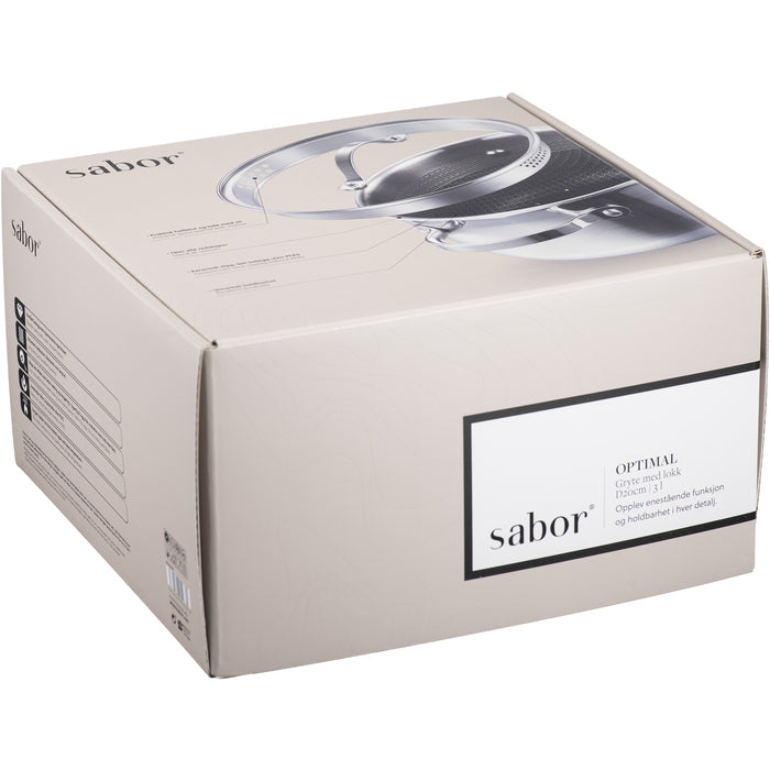 Sabor Optimal Kastrull3,2 l-Holykitchen