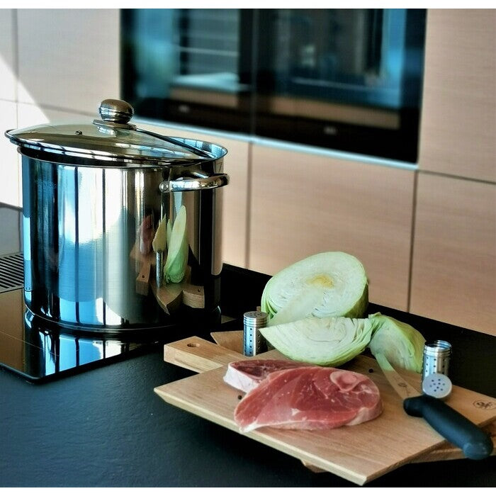 Modern House Kitchen Essentials Gryta med ångkorg 18 l