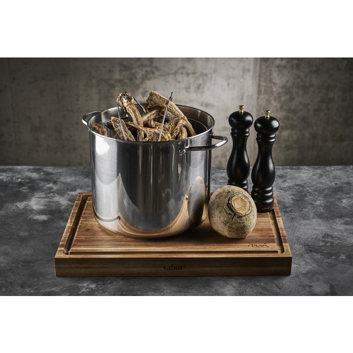 Sabor Saltkvarn 25 cm Svart/Mässing-Holykitchen