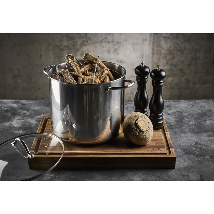 Sabor Saltkvarn 25 cm Svart/Mässing-Holykitchen