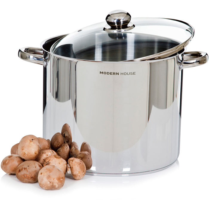Modern House Kitchen Essentials Pot with lid 14 l-Holykitchen