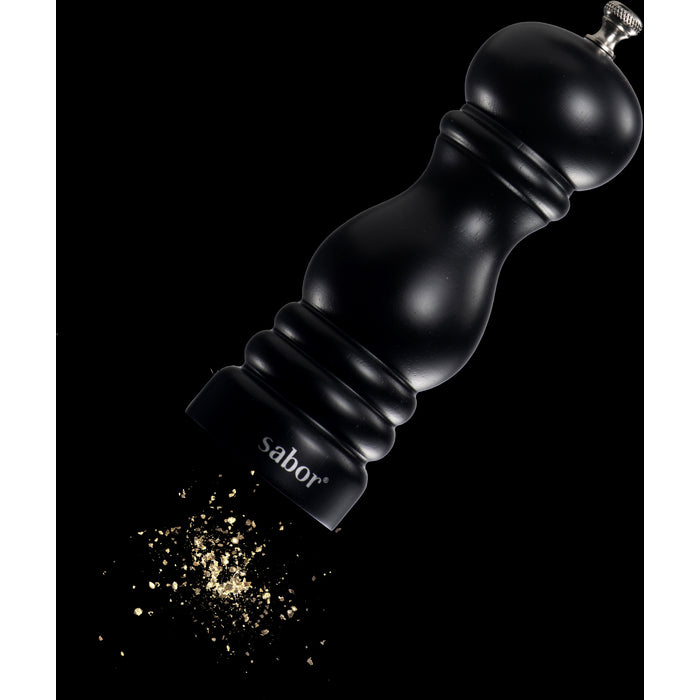 Sabor  Salt- och pepparset matt svart