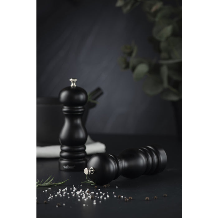Sabor  Salt- och pepparset matt svart