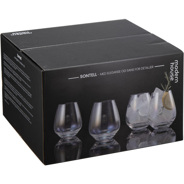Modern House Sontell Vannglass 4-pack 47 cl-Holykitchen
