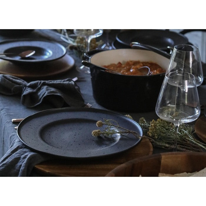 Sabor Gjutjärnsgryta 24 cm 4,4 L svart-Holykitchen
