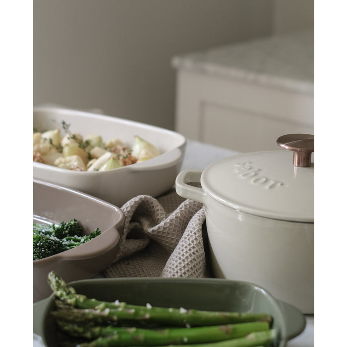 Sabor Gjutjärnsgryta 24 cm 4,4 L varmgrå-Holykitchen