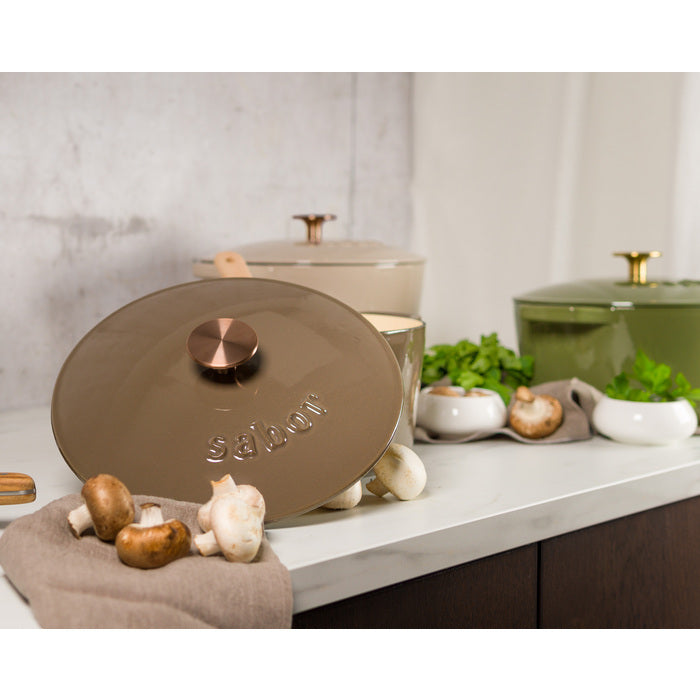 Sabor Gjutjärnsgryta 4,4 L forever olive-Holykitchen