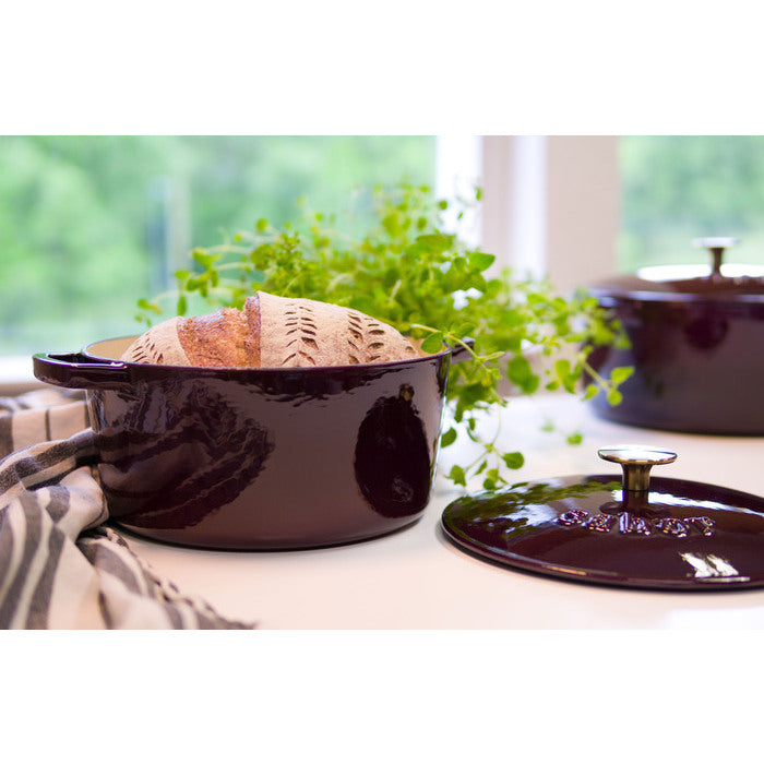 Sabor Gjutjärnsgryta 4,4 L zinfandel/mässing-Holykitchen