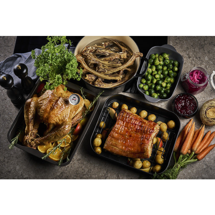 Sabor  Gjutjärnsgryta 32 cm 9,5 L svart