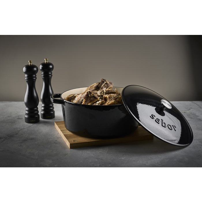 Sabor Saltkvarn 25 cm Svart/Mässing-Holykitchen