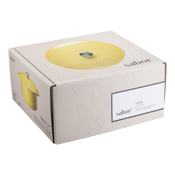 Sabor Gjutjärnsgryta 4,4 L sunny joy-Holykitchen