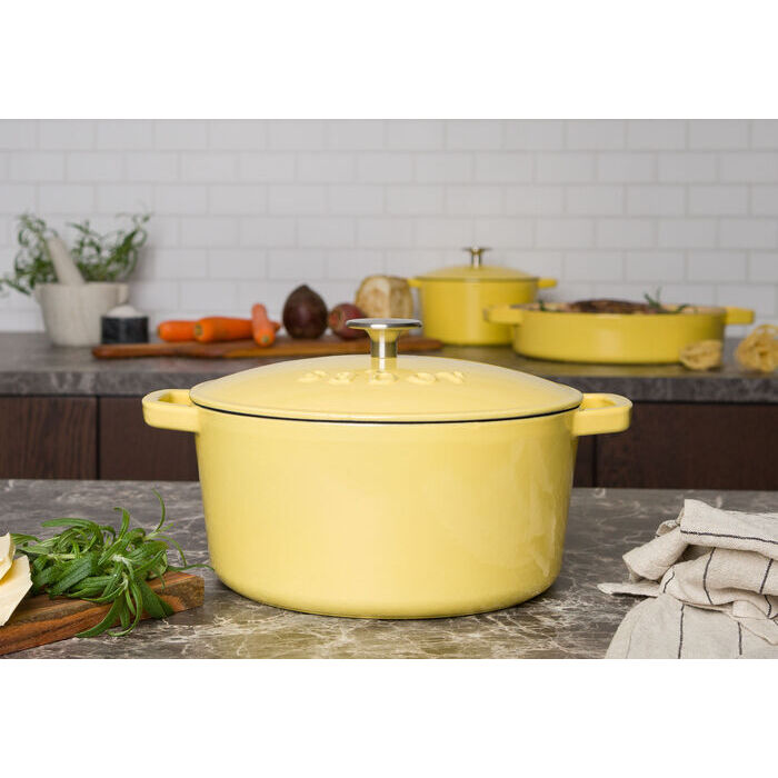 Sabor Gjutjärnsgryta 4,4 L sunny joy-Holykitchen