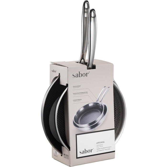 Sabor Optimal Stekpanna s/2 24, 28 cm-Holykitchen