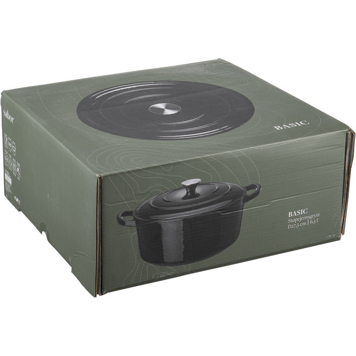 Sabor Basic Gjutjärnsgryta 6,5 l-Holykitchen