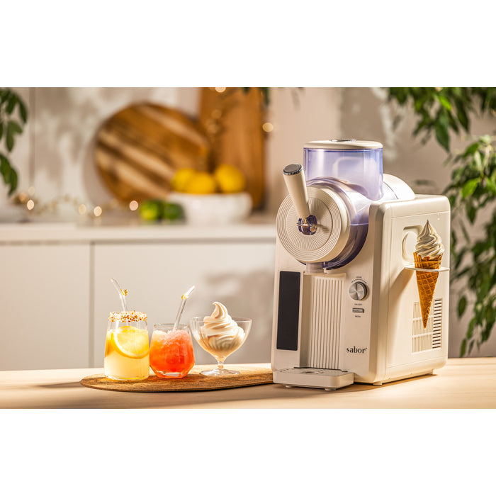 Sabor IceCraft Slush- och mjukglassmaskin. 1,2 l-Holykitchen