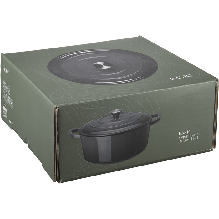 Sabor Basic Gjutjärnsgryta 6,5 l-Holykitchen