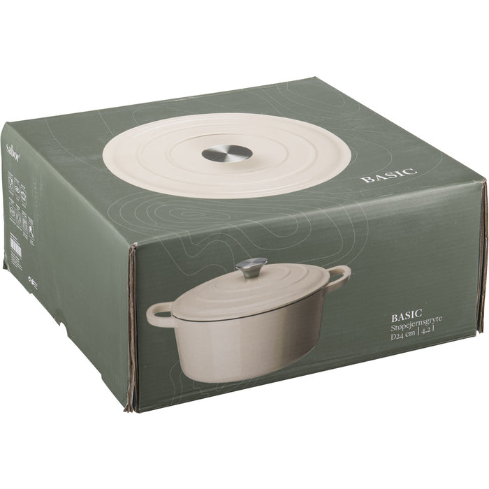 Sabor Basic Gjutjärnsgryta 4,2 l-Holykitchen