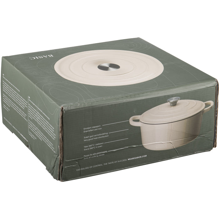 Sabor Basic Gjutjärnsgryta 4,2 l-Holykitchen