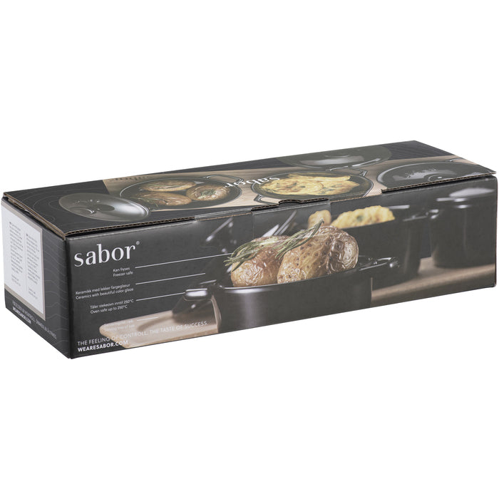 Sabor Minigryte serveringssett s/3 0,3 l-Holykitchen