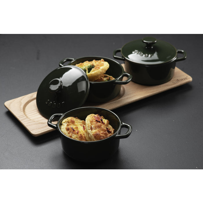Sabor Minigryte serveringssett s/3 0,3 l-Holykitchen