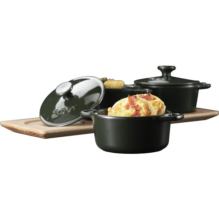 Sabor Minigryte serveringssett s/3 0,3 l-Holykitchen