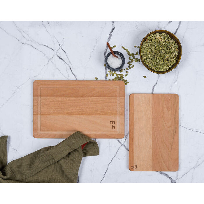 Modern House Bøk Skärbräda set/2