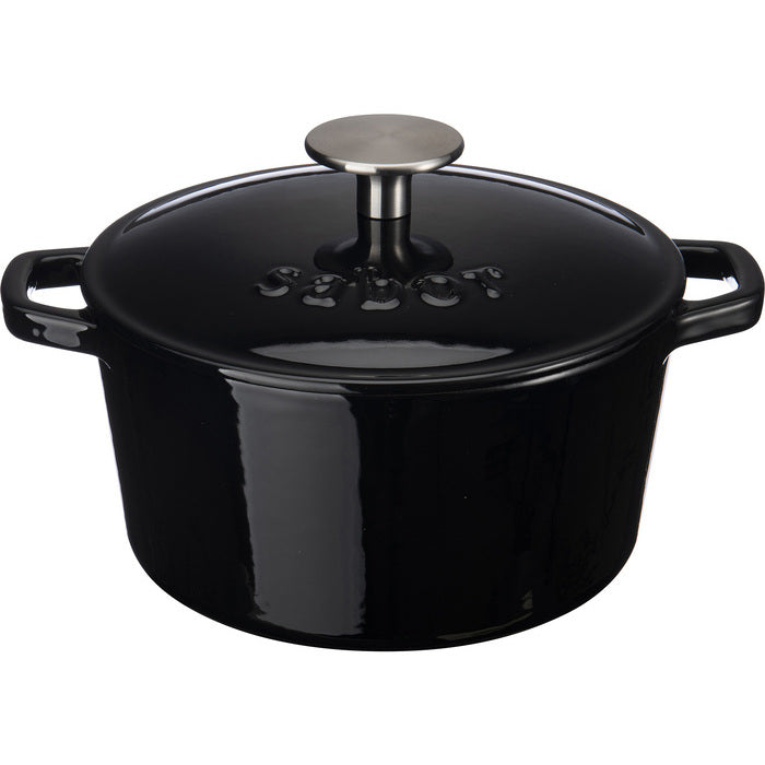 Sabor Gjutjärnsgryta 2 L svart-Holykitchen