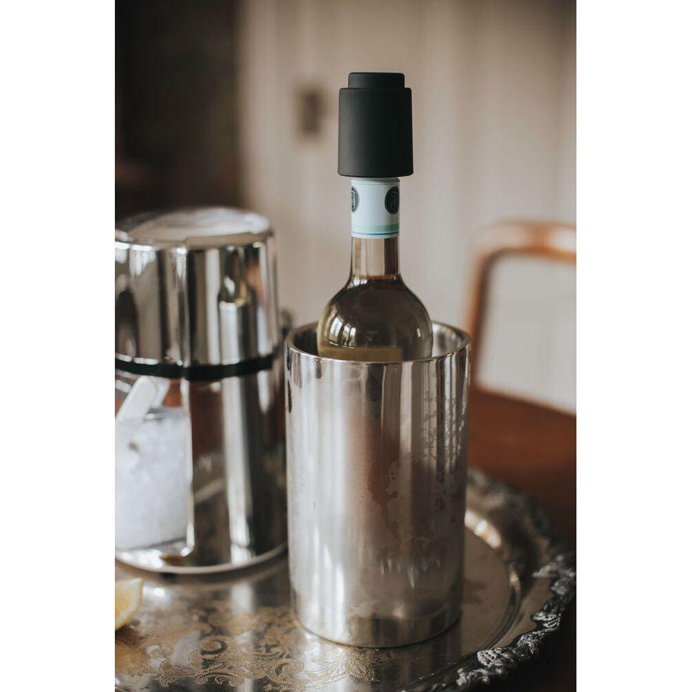 Dorre Pump It Vinförslutare Svart-Holykitchen