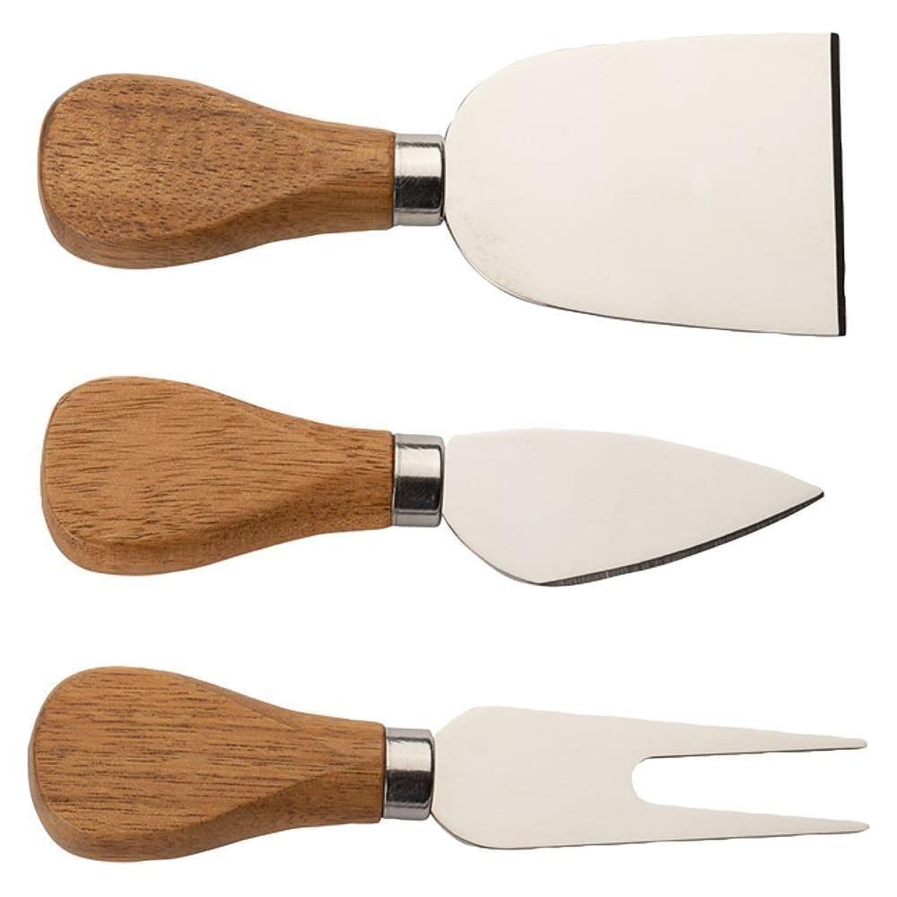 Dorre Ostbricka Med Ostverktyg Akaciaträ 29 cm-Holykitchen