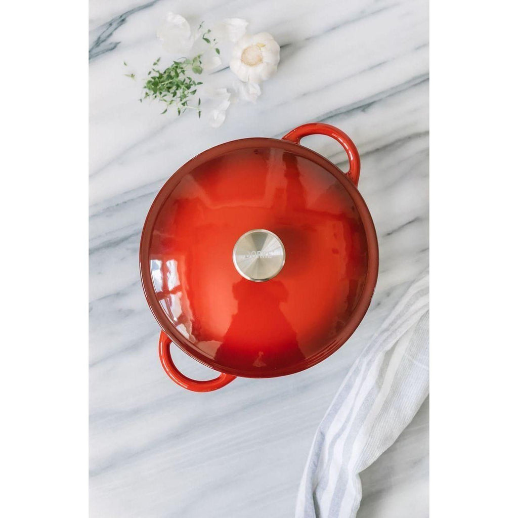 Dorre Gretl Gjutjärnsgryta Röd 4 L-Holykitchen
