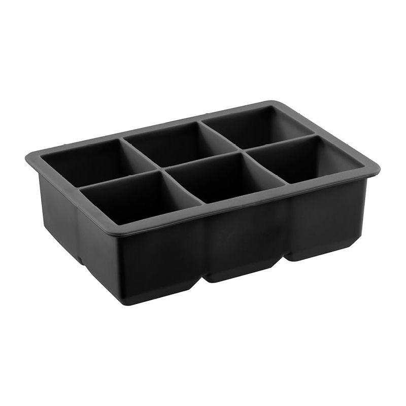 Dorre Ijs Iskuber XL 5*5 cm svart silicon-Holykitchen