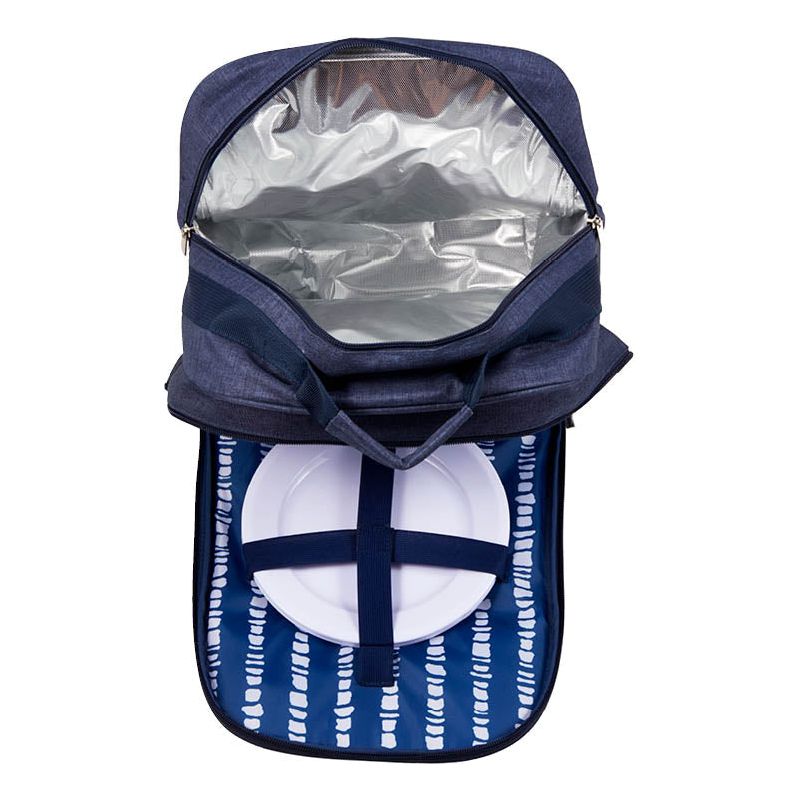Dorre Peri Picknickryggsäck 2 personer blå m till. 26*17*35 cm-Holykitchen